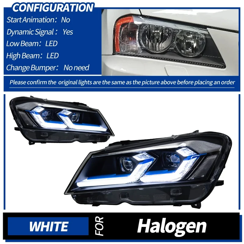 Phares LED BMW X3 F25 2010-2013