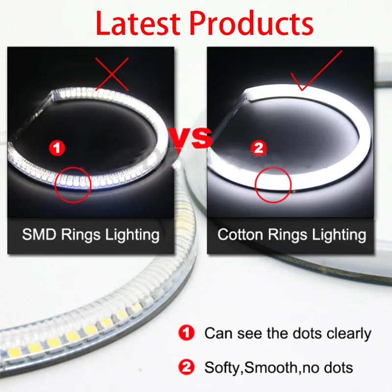 Ampoules LED Angel Eyes BMW Série 3 E90 2005-2008