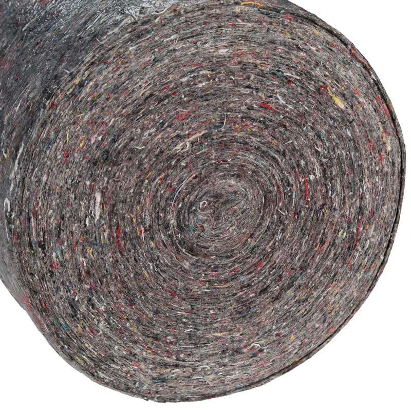 Couverture de déménagement rouleau 1 x 50 cm antidérapante protection sol rénovation en PE gris 13_0006467