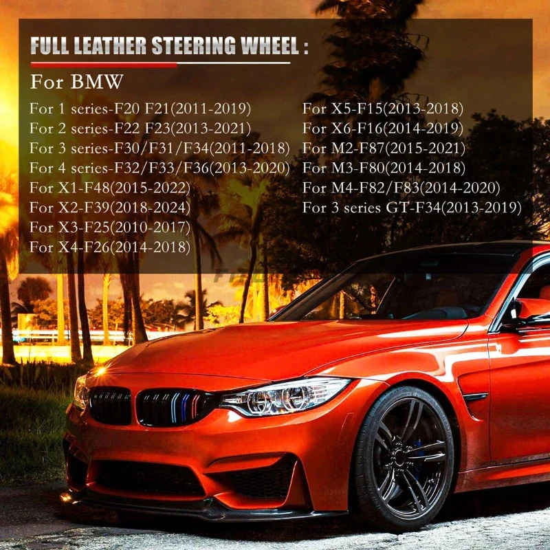 Volant M Sport Cuir BMW M3 M5 Séries F E90 avec Palettes