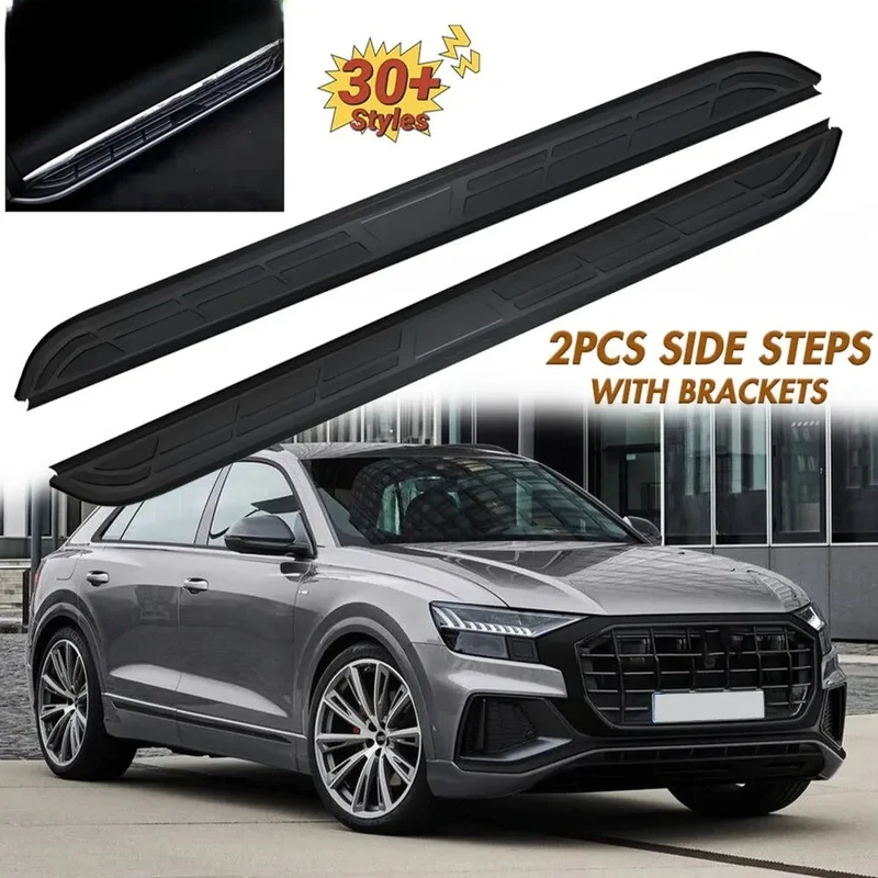Marchepieds Aluminium Audi Q8 2021-2025