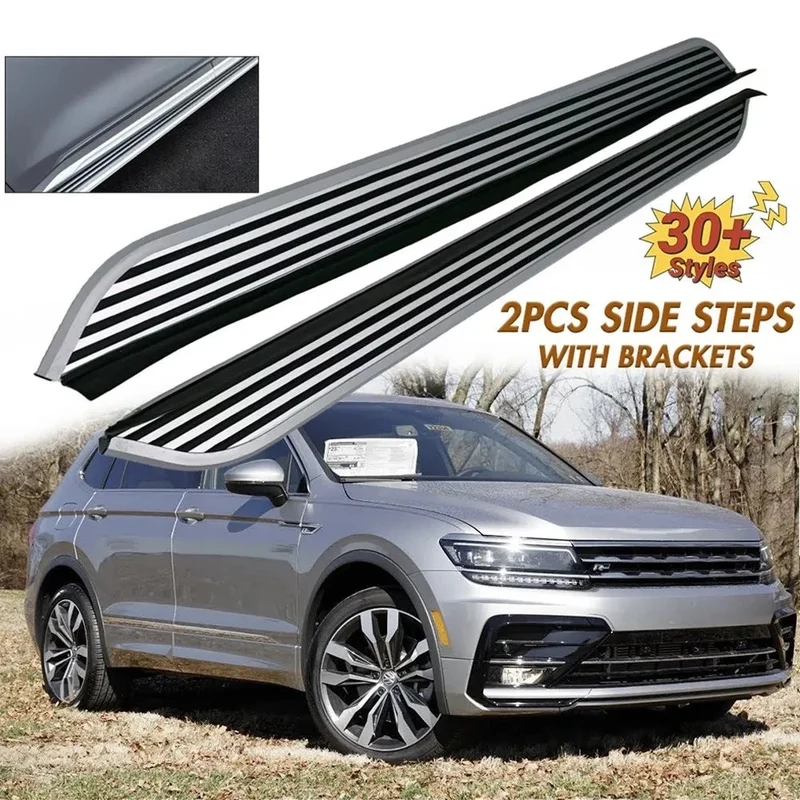 Marchepieds Latéraux Aluminium Volkswagen Tiguan 2018-2024