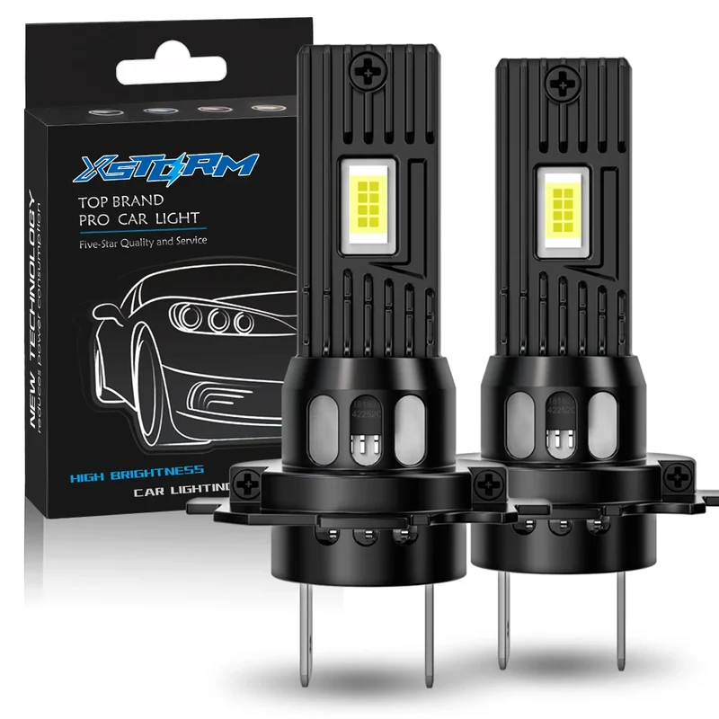 Ampoules LED H7 H1 H4 Canbus 6000K 12V (Kit Auto)