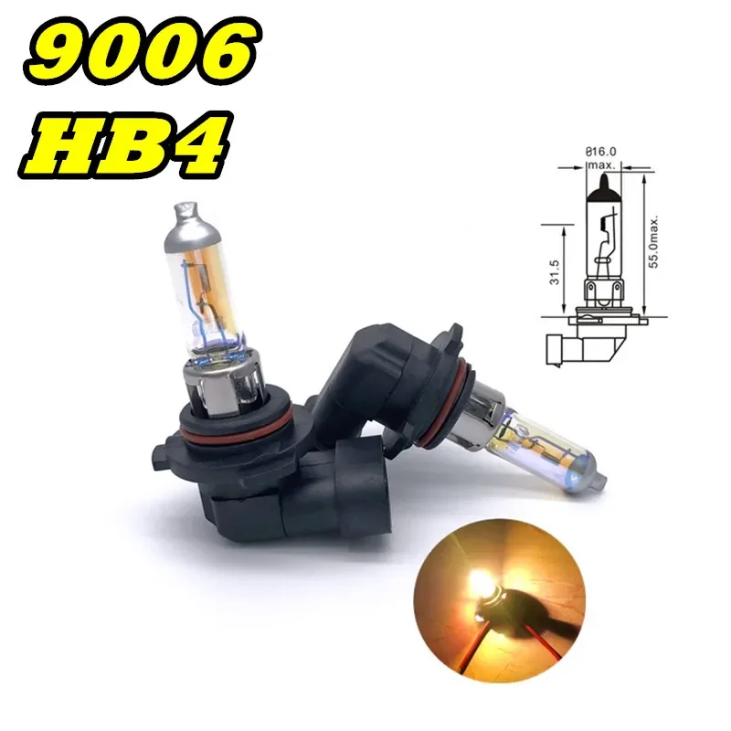 Ampoules halogènes H1 H3 H4 H7 H8 H11 pour voiture 2 pièces