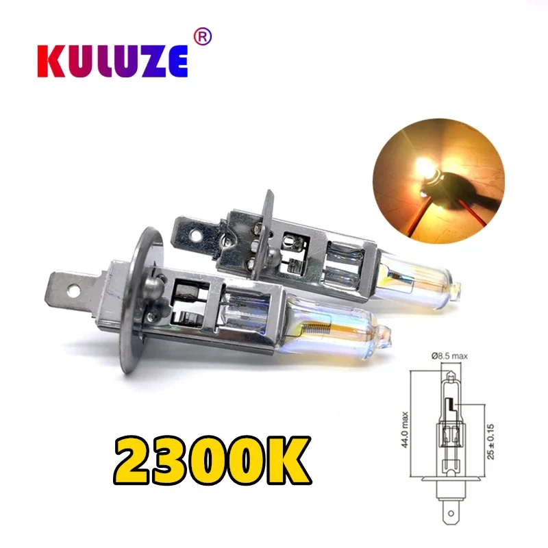 Ampoules halogènes H1 H3 H4 H7 H8 H11 pour voiture 2 pièces