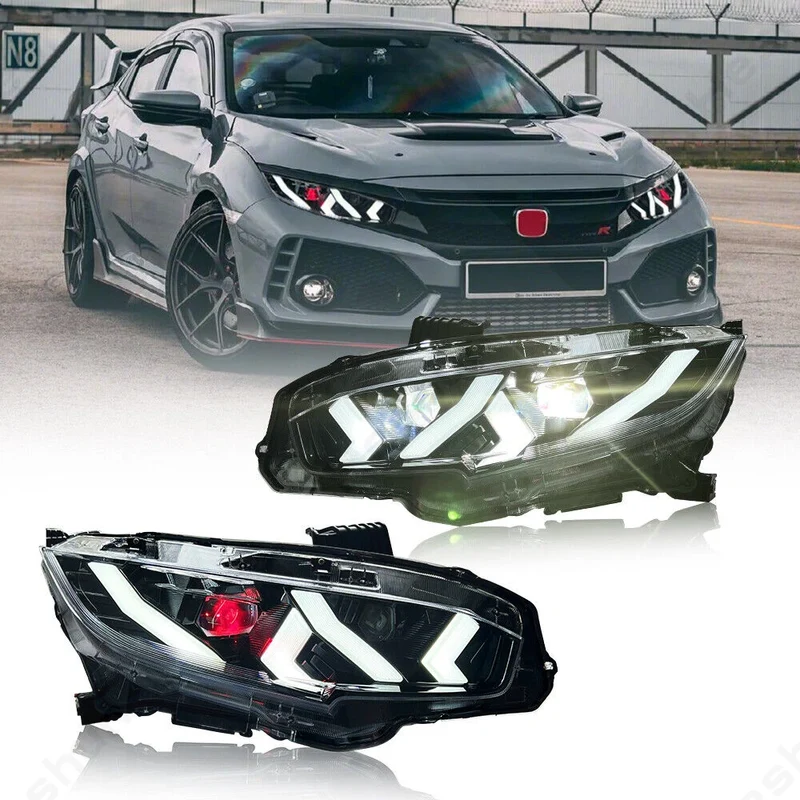 Phares LED Honda Civic Type R FK8 2016-2021