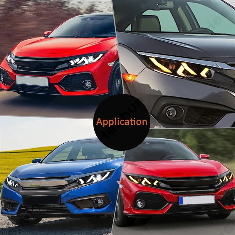 Phares LED Honda Civic Type R FK8 2016-2021