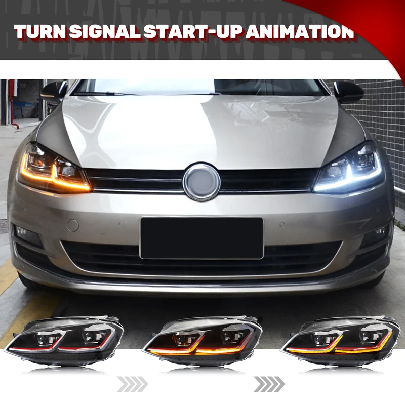 Phares LED VW Golf 7 MK7 2013-2017