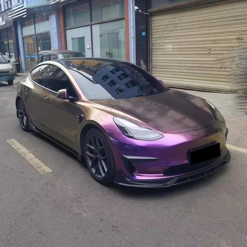 Lèvre Diffuseur Pare-Chocs Avant Tesla Model 3 2017-2023