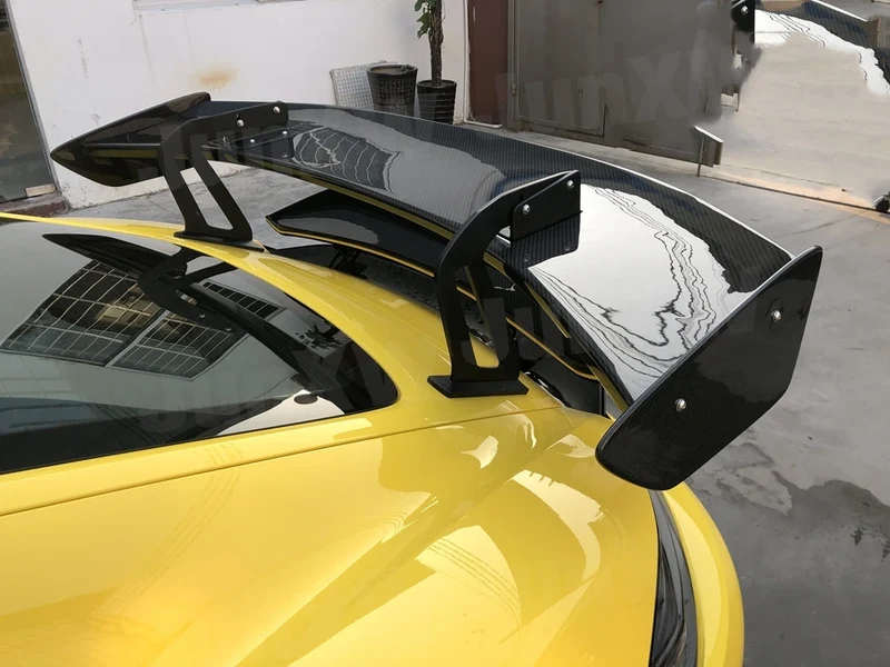 Becquet Arrière Carbone Porsche Cayman Boxster 718 GT4 2016-2019