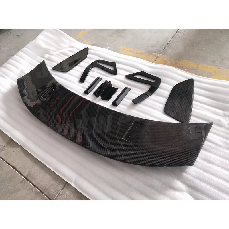 Becquet Arrière Carbone Porsche Cayman Boxster 718 GT4 2016-2019