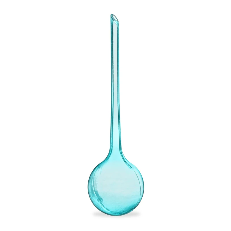 Lot de 4 globes d'arrosage en PVC pratique pour plantes jusqu'à 2 semaines jardin 27 x 8 cm en plastique vert 13_0006502