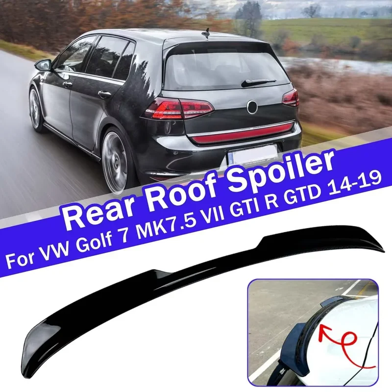 Becquet de Toit Volkswagen Golf 7 MK7.5 GTI R 2014-2019
