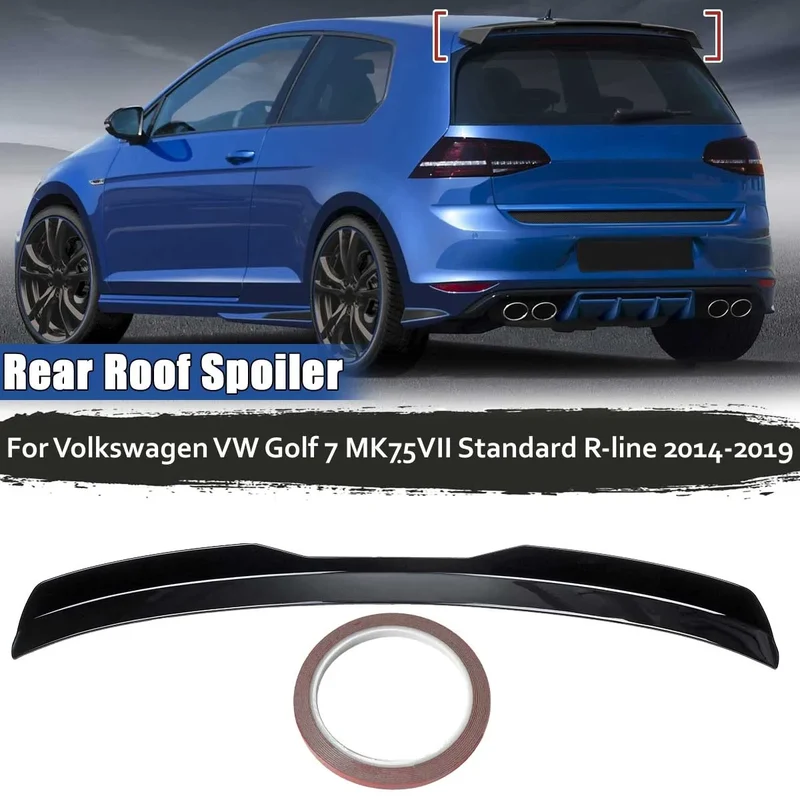 Becquet de Toit Volkswagen Golf 7 MK7.5 GTI R 2014-2019