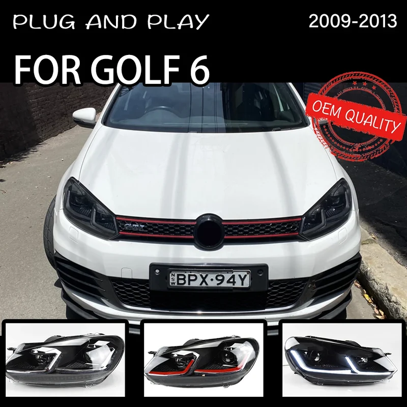 Phares LED Volkswagen Golf 6 MK6 2009-2013