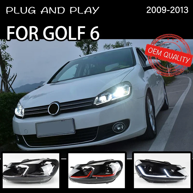 Phares LED Volkswagen Golf 6 MK6 2009-2013