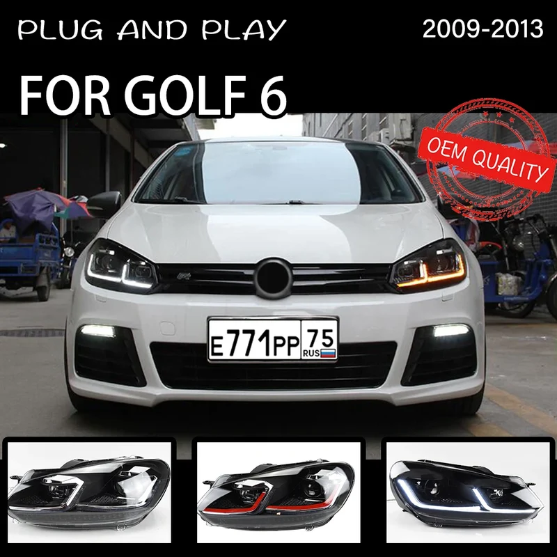 Phares LED Volkswagen Golf 6 MK6 2009-2013