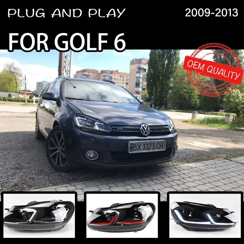 Phares LED Volkswagen Golf 6 MK6 2009-2013