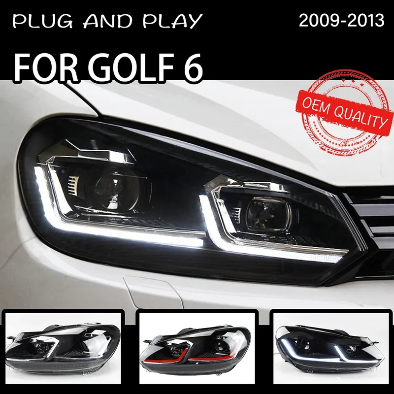 Phares LED Volkswagen Golf 6 MK6 2009-2013