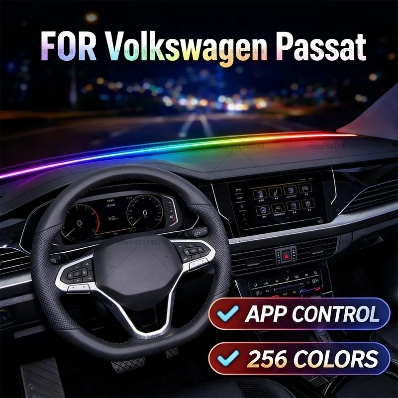 Lumière d'Ambiance RGB Intérieur Volkswagen Passat