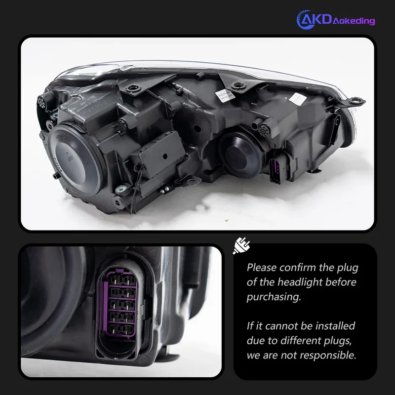 Phares LED Volkswagen Golf 6 MK6 R20 2009-2012