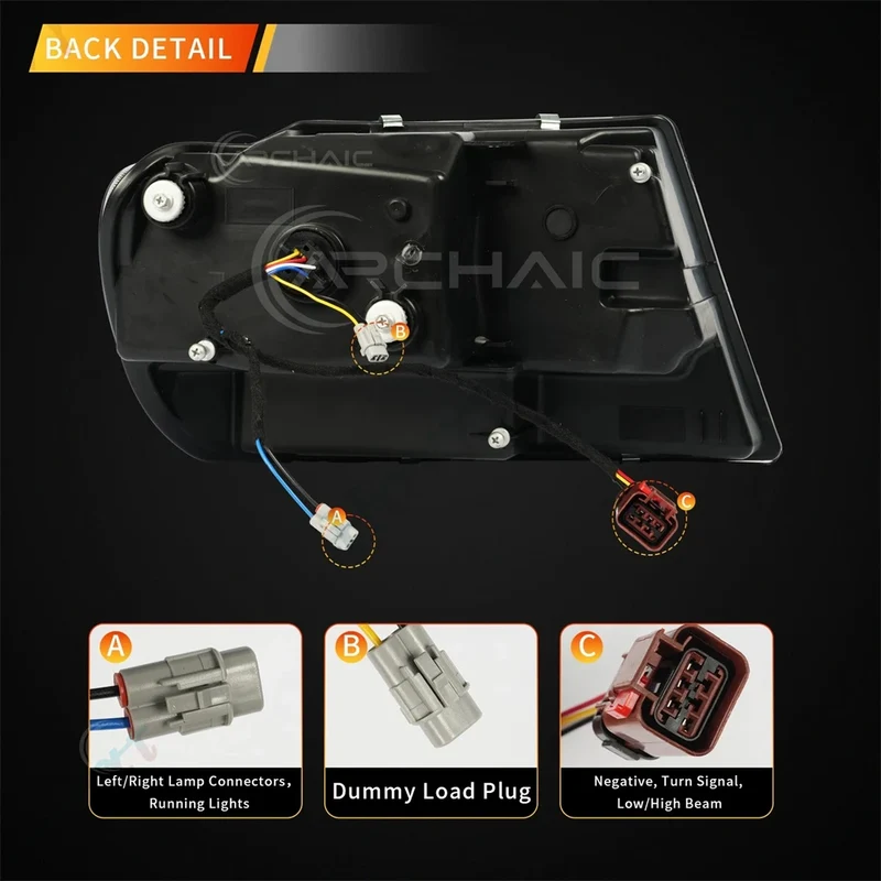 Phares LED Jeep Grand Cherokee WJ 1999-2004