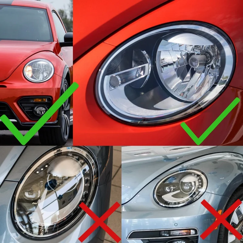 Phares LED Volkswagen Beetle 2011-2019 Halogène Séquentiel
