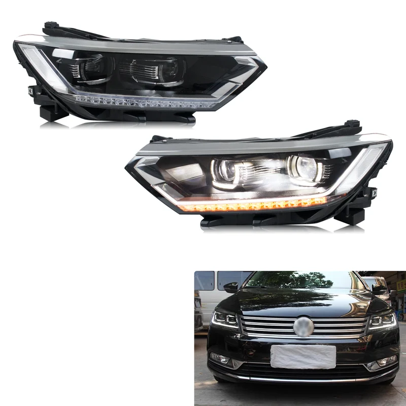 Phares LED Matriciels VW Passat B8 2014-2018 Séquentiel