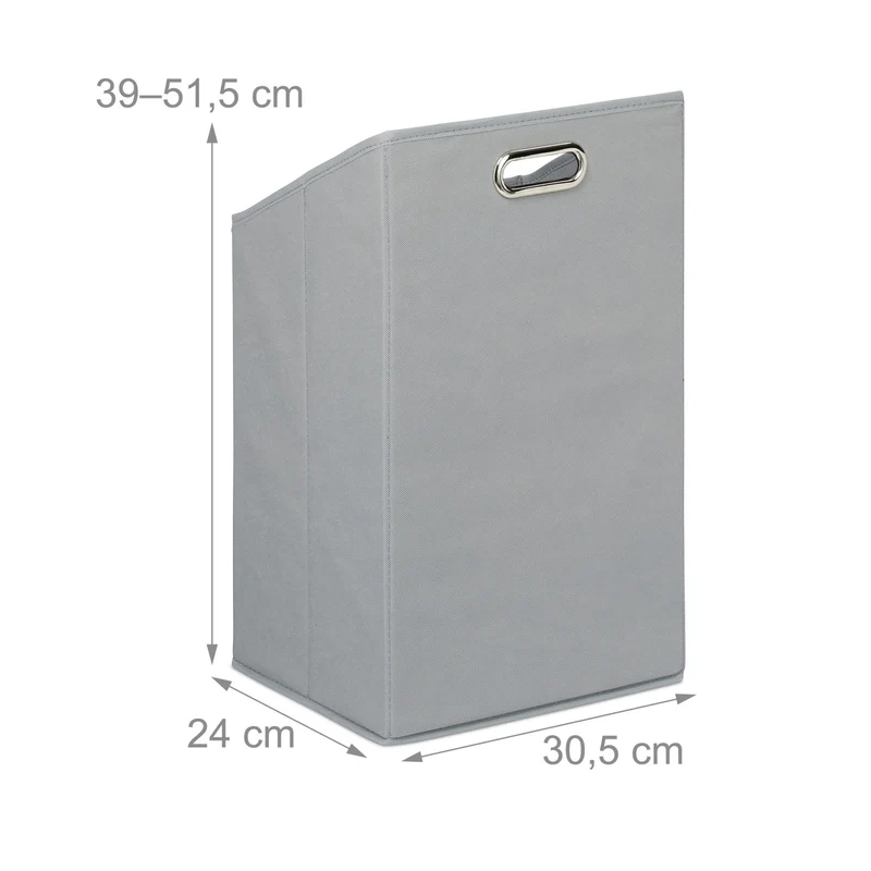 Etagère moderne salle de bain avec panier à linge rabattable 80 x 30 x 100 cm en bambou naturel 13_0005631