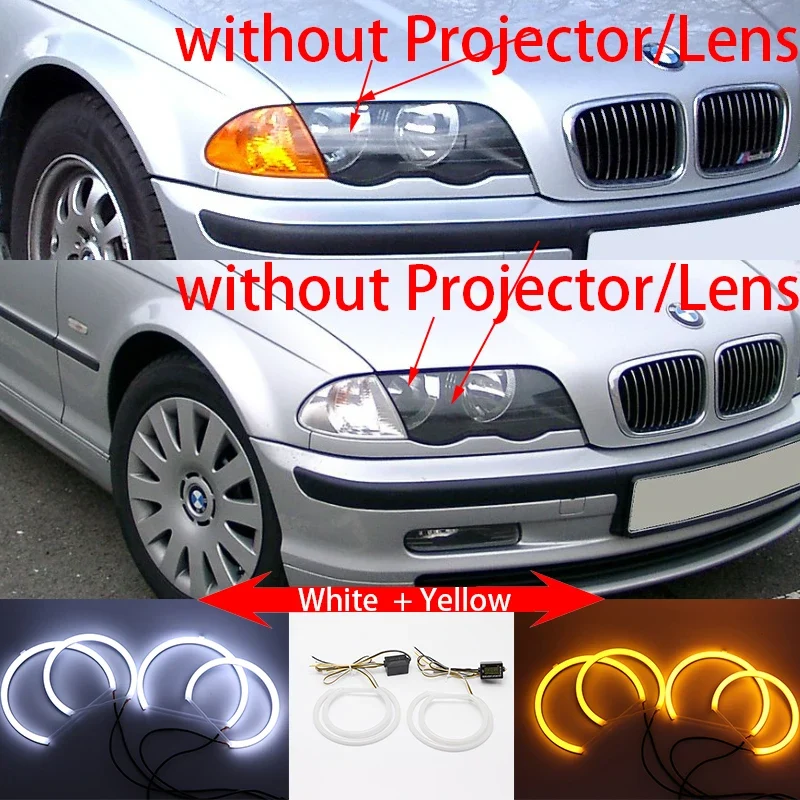 Ampoules LED Angel Eyes BMW Série 3 E46 1998-2005