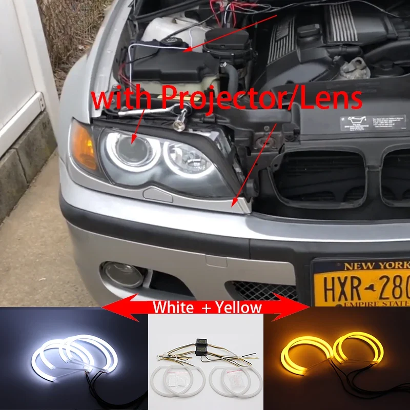 Ampoules LED Angel Eyes BMW Série 3 E46 1998-2005