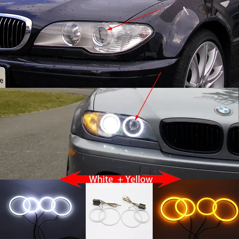 Ampoules LED Angel Eyes BMW Série 3 E46 1998-2005