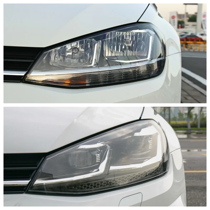 Coque Lentille Phare VW Golf 7.5 2018-2020 Transparente
