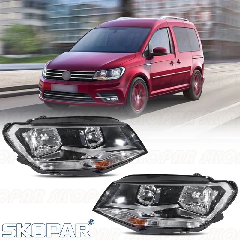 Phare Avant VW Caddy 2016-2024 Remplacement Sans Ampoule