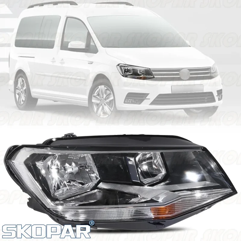 Phare Avant VW Caddy 2016-2024 Remplacement Sans Ampoule
