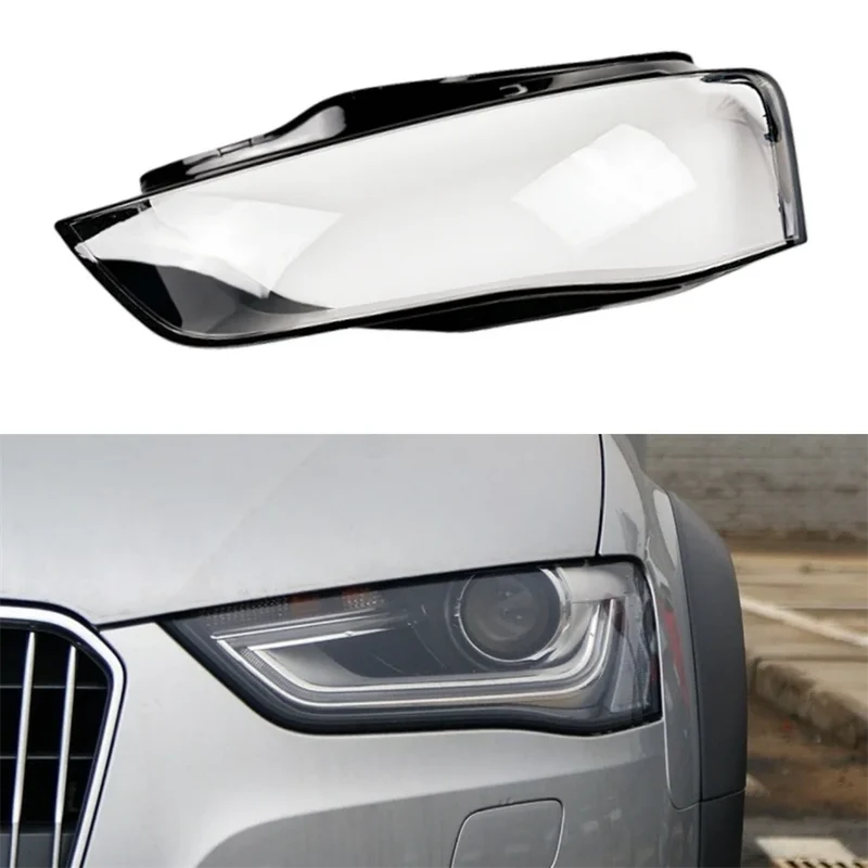 Coque Phare Avant Audi A4 2013-2015 Lentille Transparente