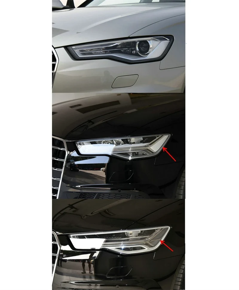 Coque Lentille Phare Audi A6 C7 A6L 2016-2018 Couvercle Optique