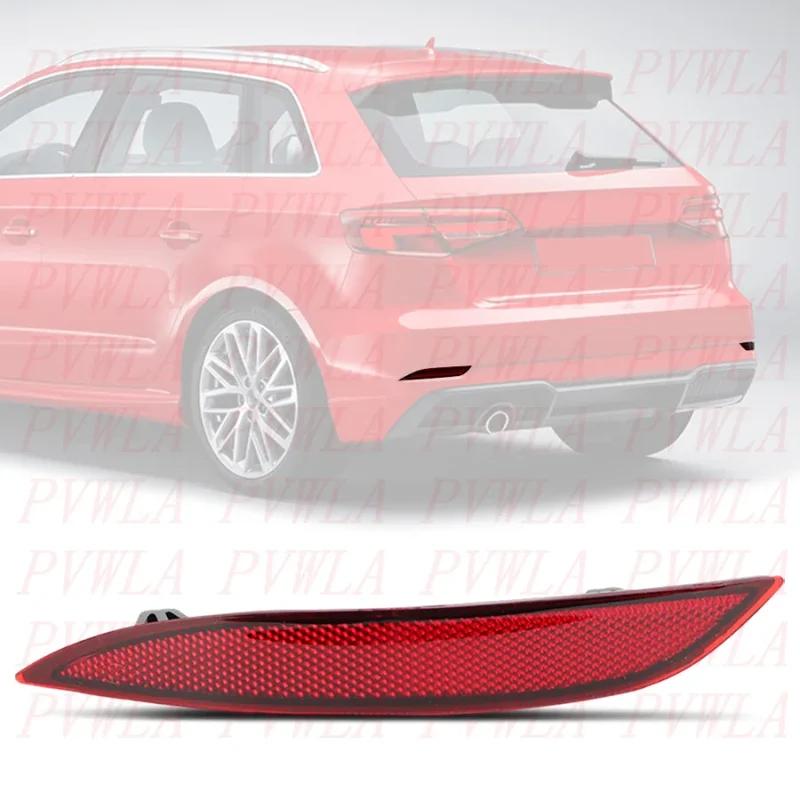 Réflecteur Pare-Chocs Arrière Audi A3 Hatchback 2017-2020