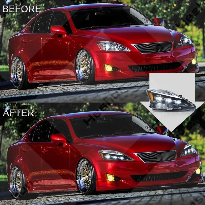 Phares LED Dynamiques Lexus IS250 IS350 IS220d