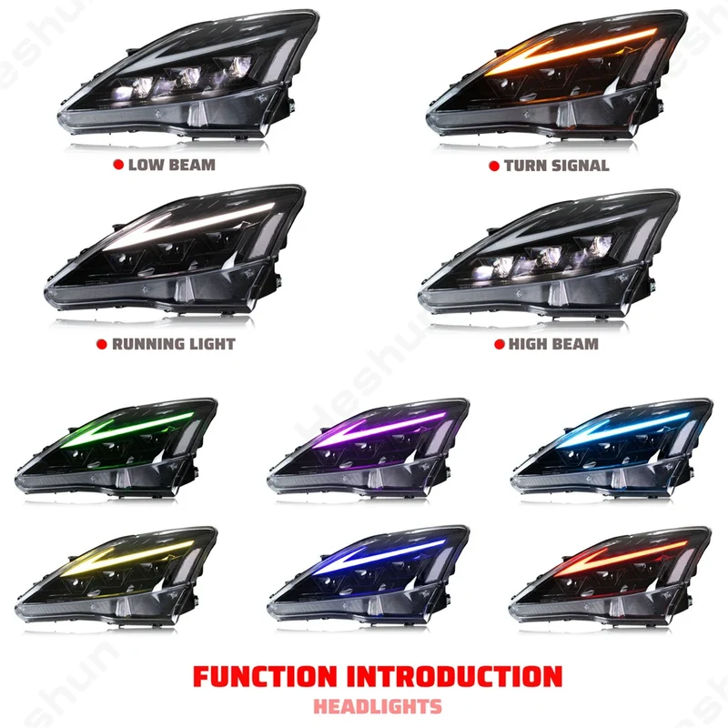 Phares LED Dynamiques Lexus IS250 IS350 IS220d