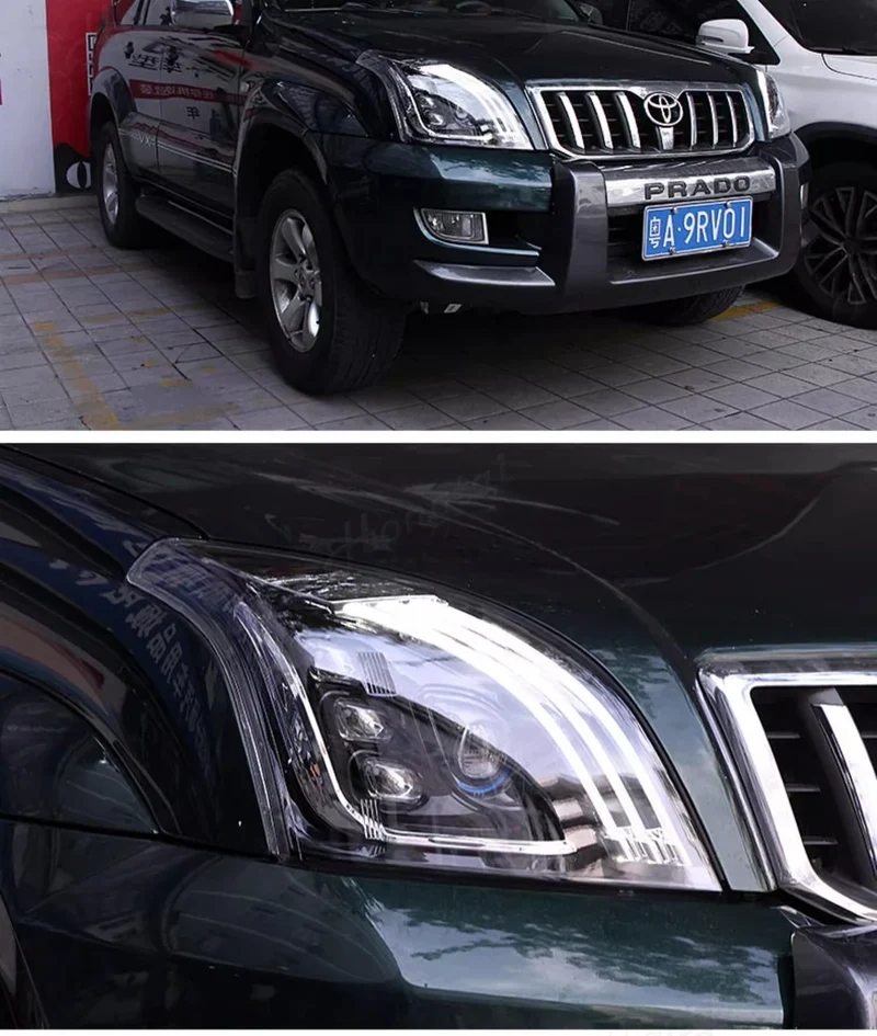 Phares LED Toyota Land Cruiser Prado Sequentiels