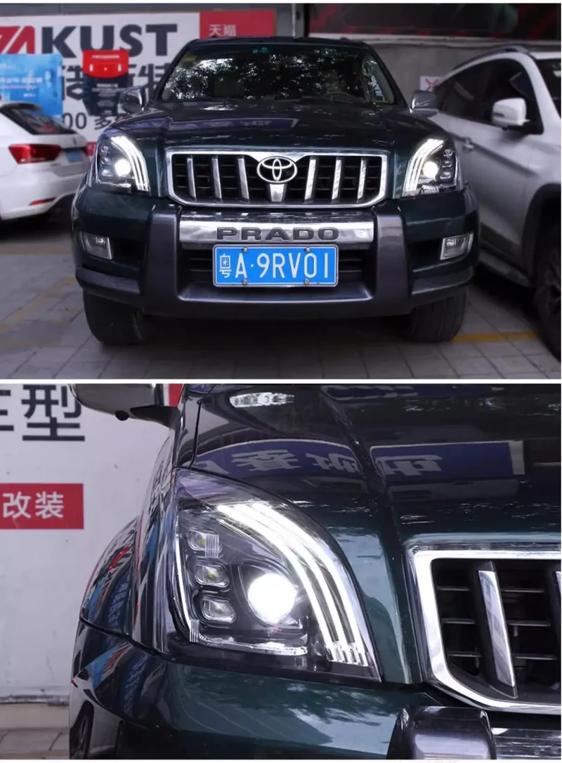 Phares LED Toyota Land Cruiser Prado Sequentiels