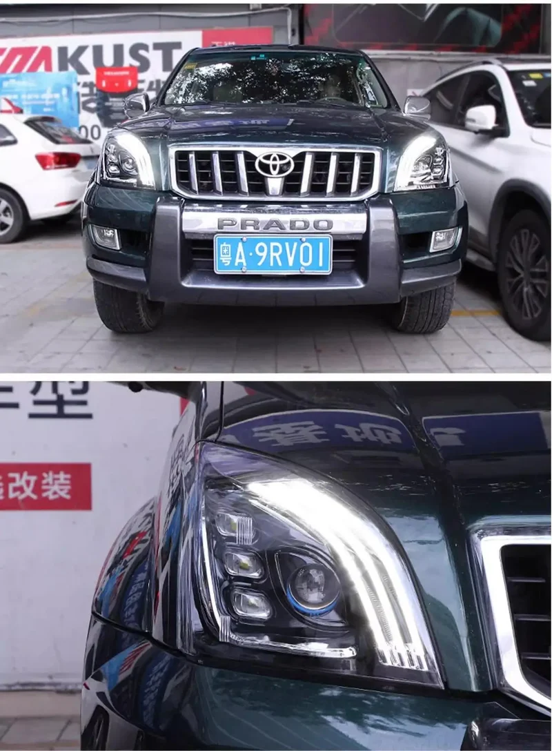Phares LED Toyota Land Cruiser Prado Sequentiels
