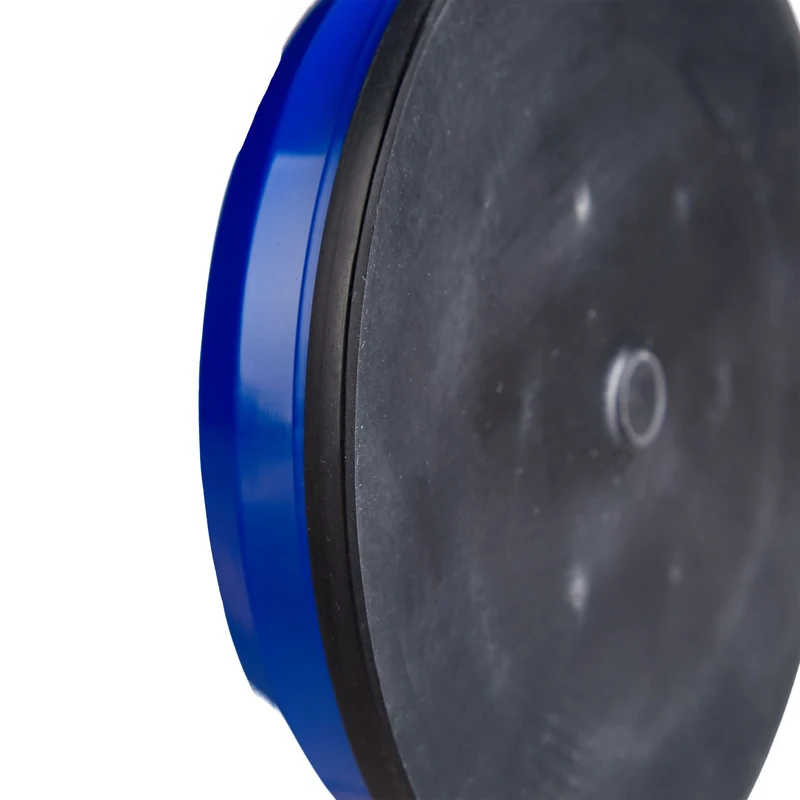 Lot de 2 ventouses doubles outil pratique déménagement capacité 80 kg en plastique rouge 13_0007821
