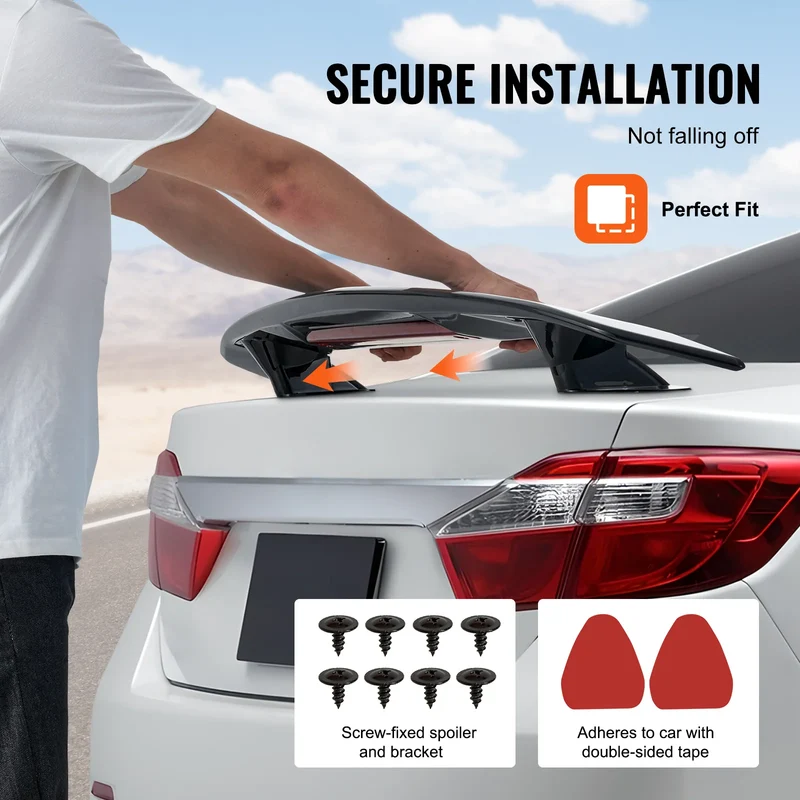 Becquet Universel GT 46.3 Pouces ABS Berlines Coupés