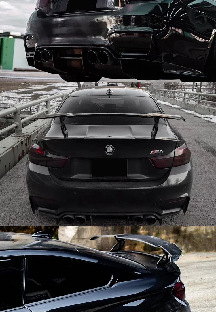 Becquet Universel Carbone GTS MP MAD V Sedan Tail Wing