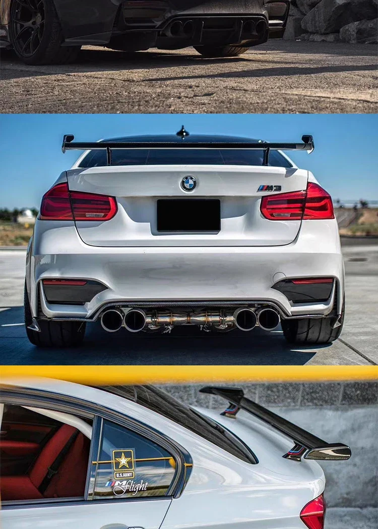 Becquet Universel Carbone GTS MP MAD V Sedan Tail Wing