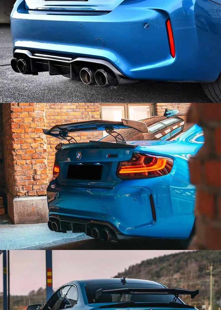 Becquet Universel Carbone GTS MP MAD V Sedan Tail Wing
