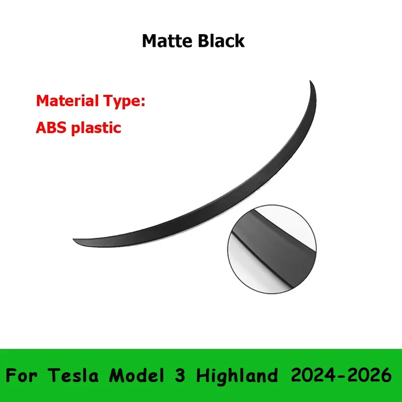 Becquet Tesla Model 3 Highland Model Y 2025-2026 ABS