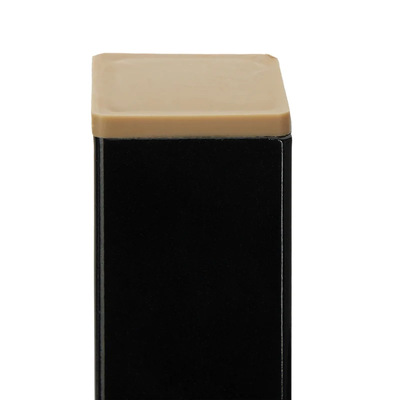 Support de tuyau d'arrosage jardin colonne avec robinet design simple 45 mètres en acier noir 13_0009351